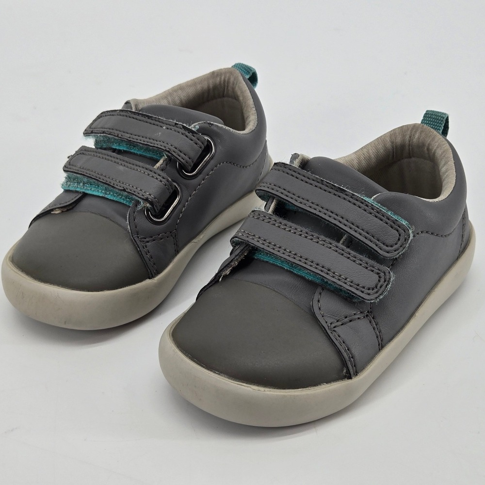 Ten Little Everyday Original Toddler Barefoot Shoes Gray Size 7 Wide Toe Box GUC